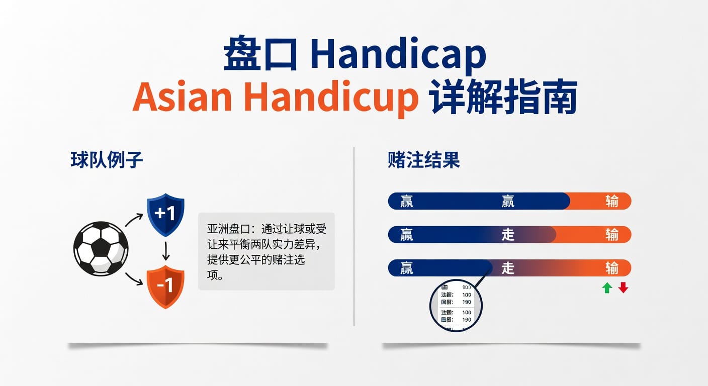 盘口 handicap asian handicap 解析：亚洲盘实战要点
