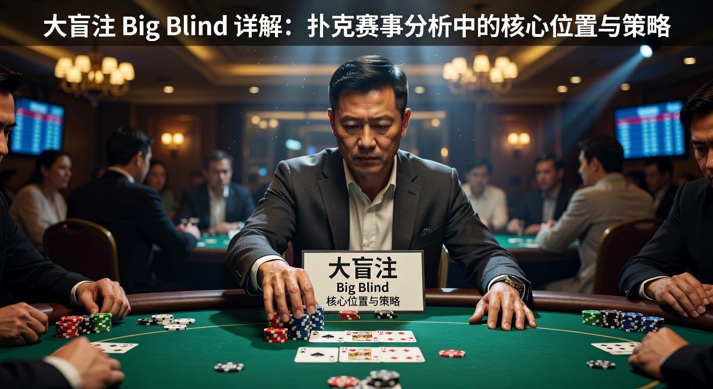 大盲注 big blind：规则、位置与实战思路解析